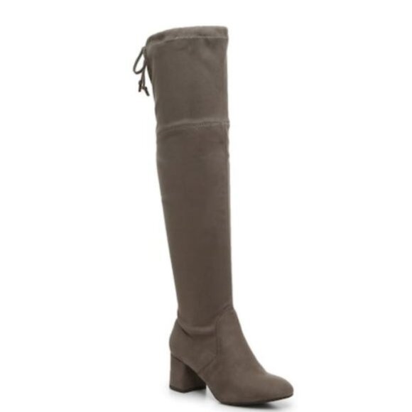 The Faye | Dark Taupe Knee High Cowboy Boot – Veldt New Dark Taupe Tarq Over-the-Knee Boot